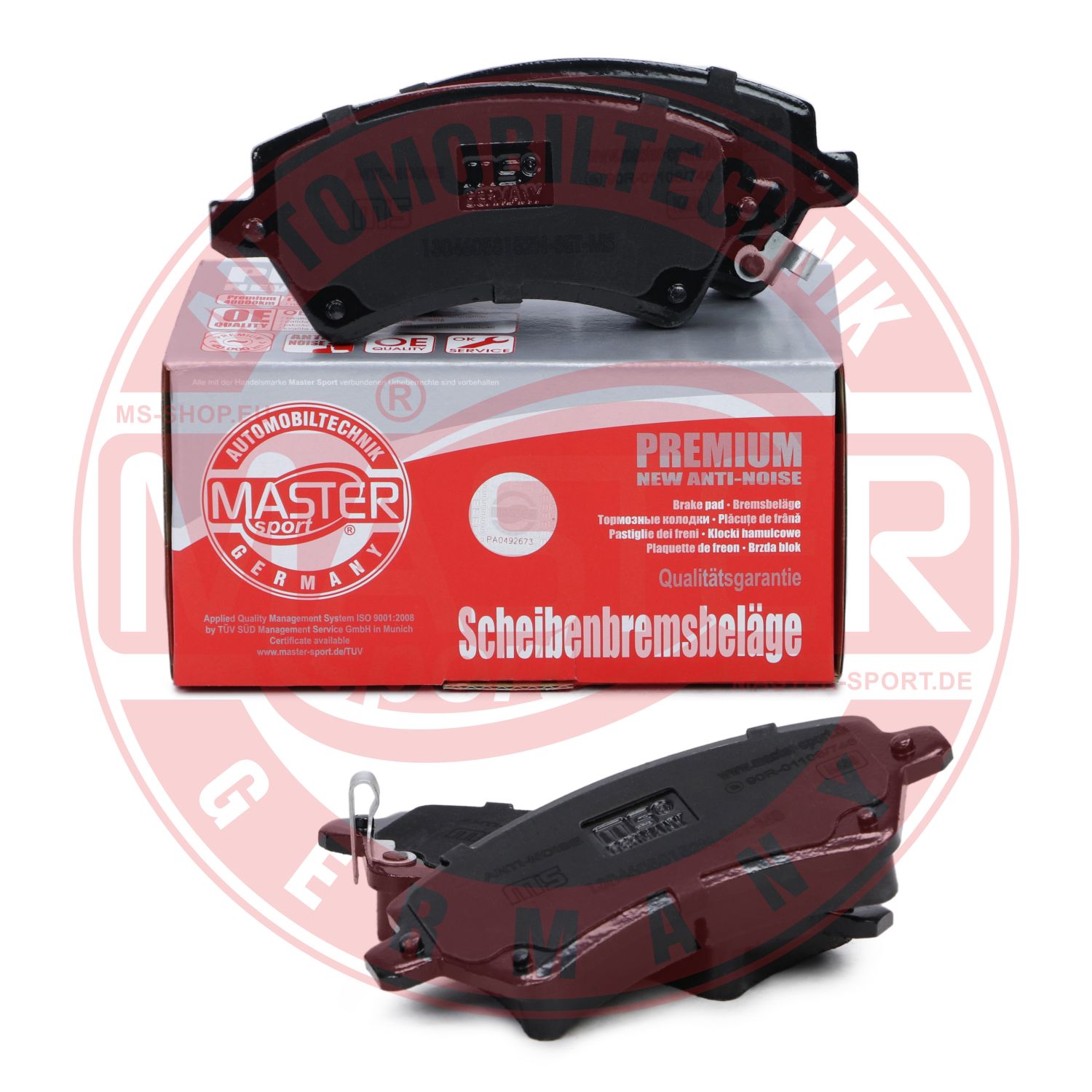 Placute frana MASTERSPORT GERMANY 13046058152N-SET-MS